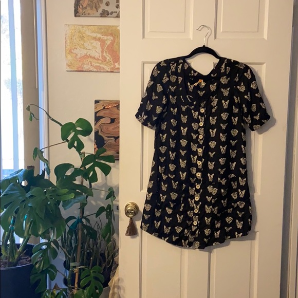 Anthropologie Maeve Cavorting Canines dress sz XS - Picture 4 of 4